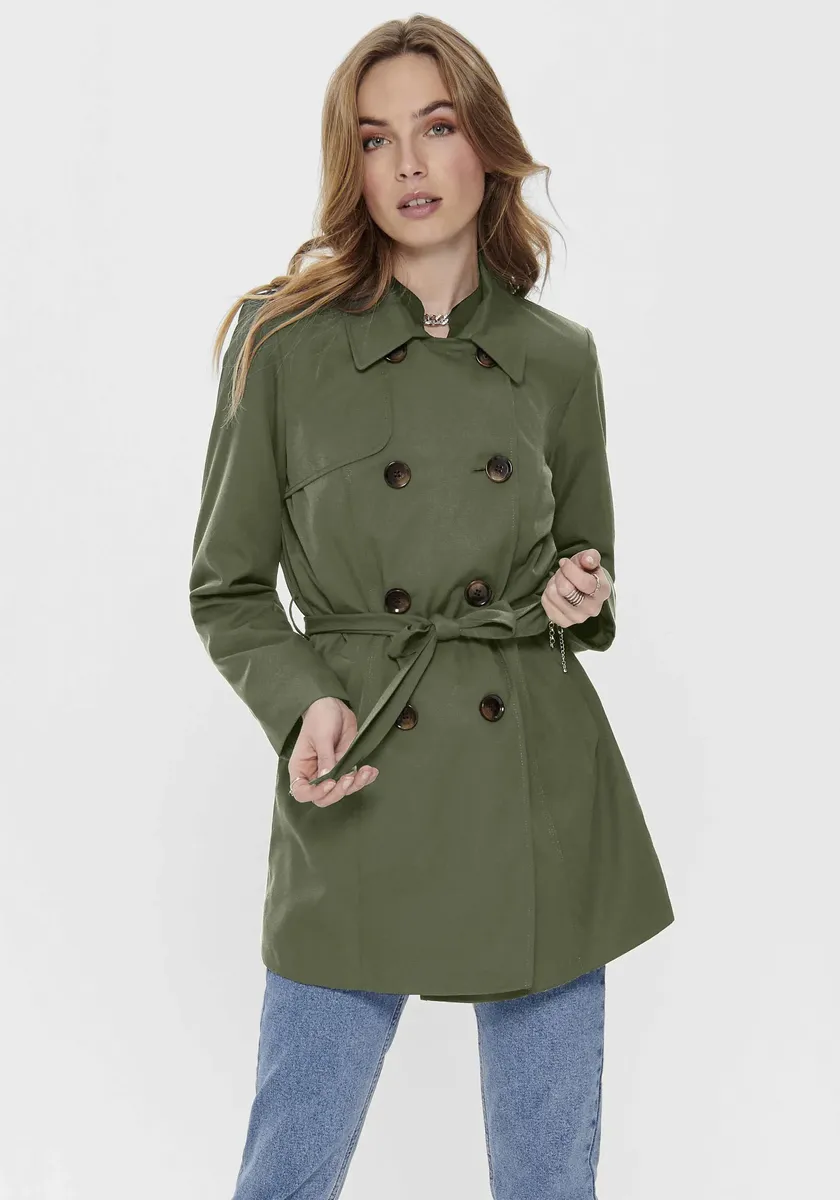 

Only тренч "ONLVALERIE TRENCHCOAT OTW NOOS", цвет Grape Leaf