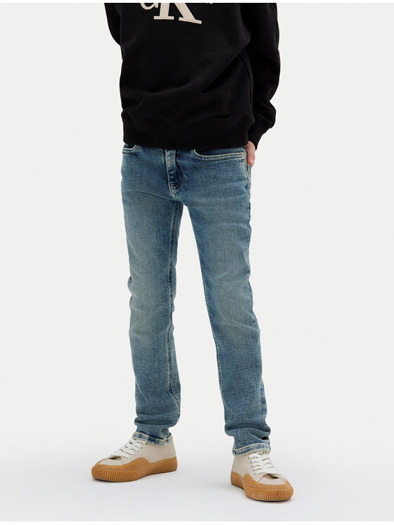 

Облегающие джинсы IB0IB02189 D Calvin Klein Jeans, синий