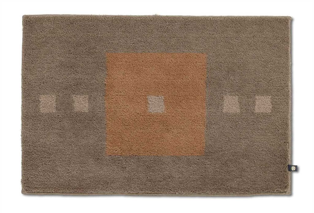 

Rhomtuft Cubus Коврик для ванной квадратный 70 x 120 см цвет малаховый/мятный/белый