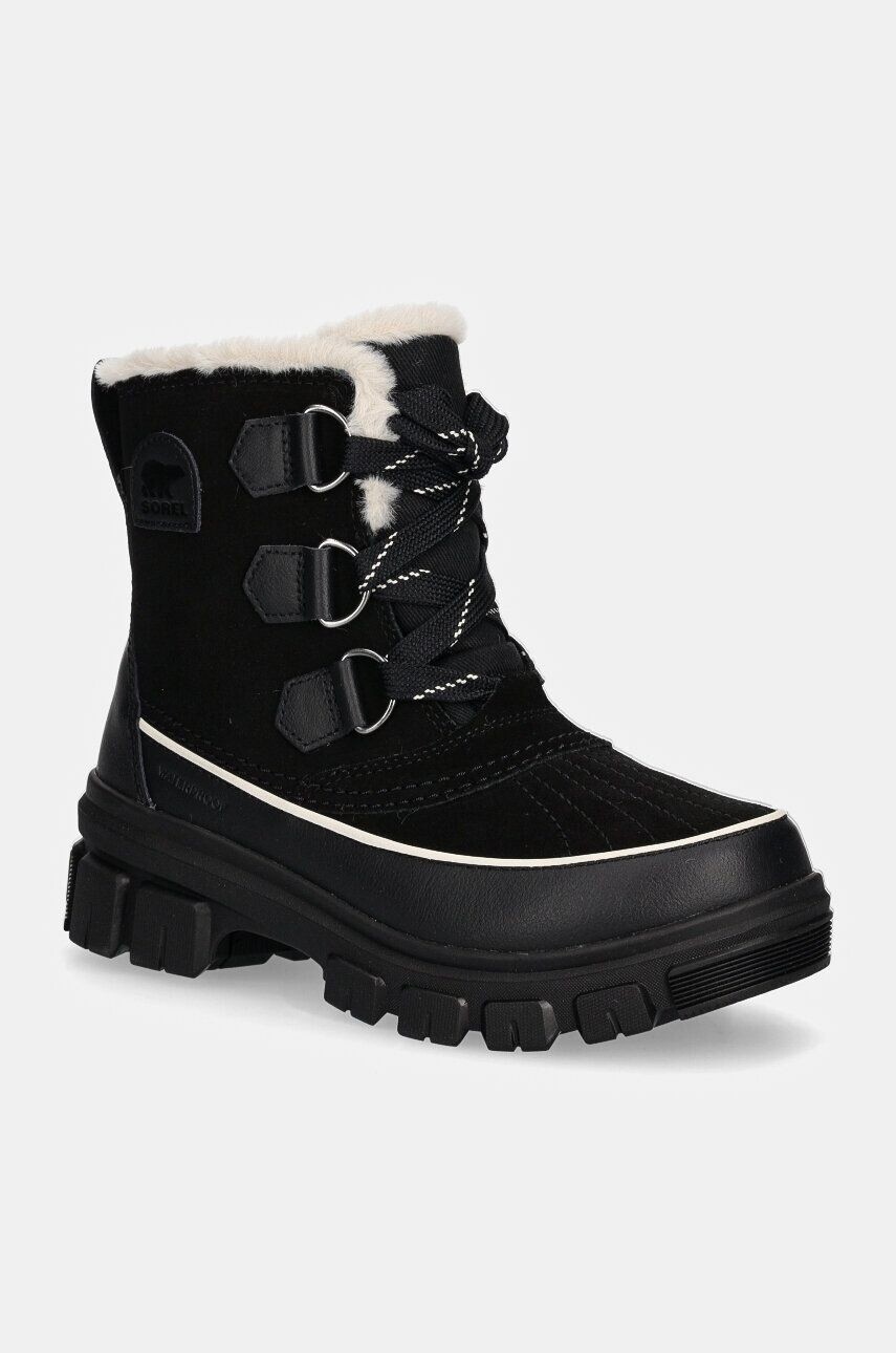 

Кожаные ботильоны Sorel TORINO V WP OUTDRY, черный