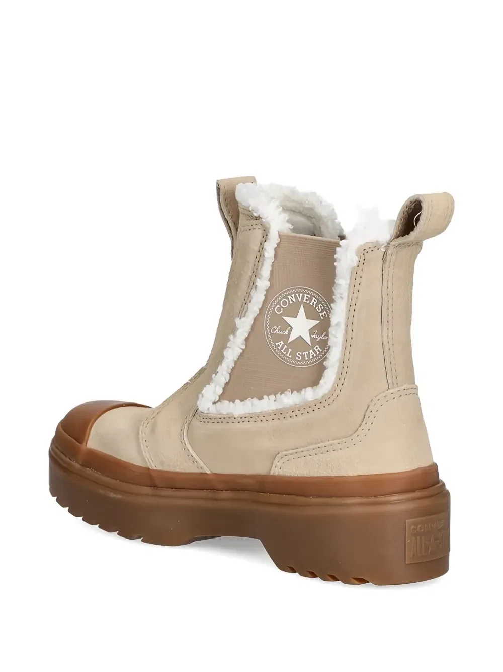 Ботинки челси Chuck Taylor All Star Converse Kids, бежевый — фото 3