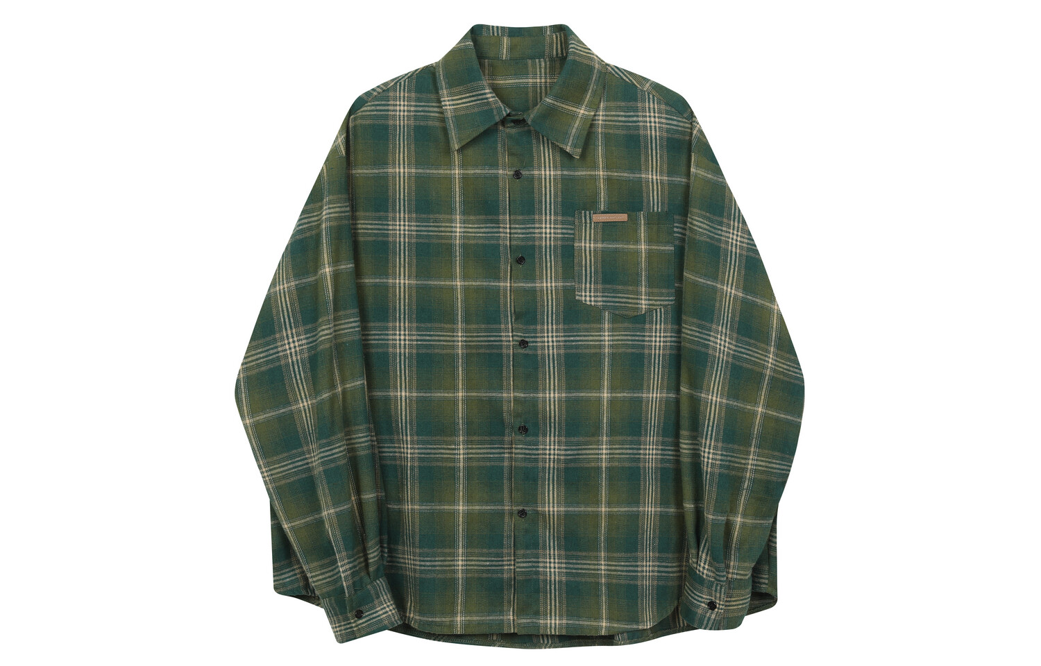 

Рубашка унисекс TGNS, Сосновый лист зеленый (короткий рукав)