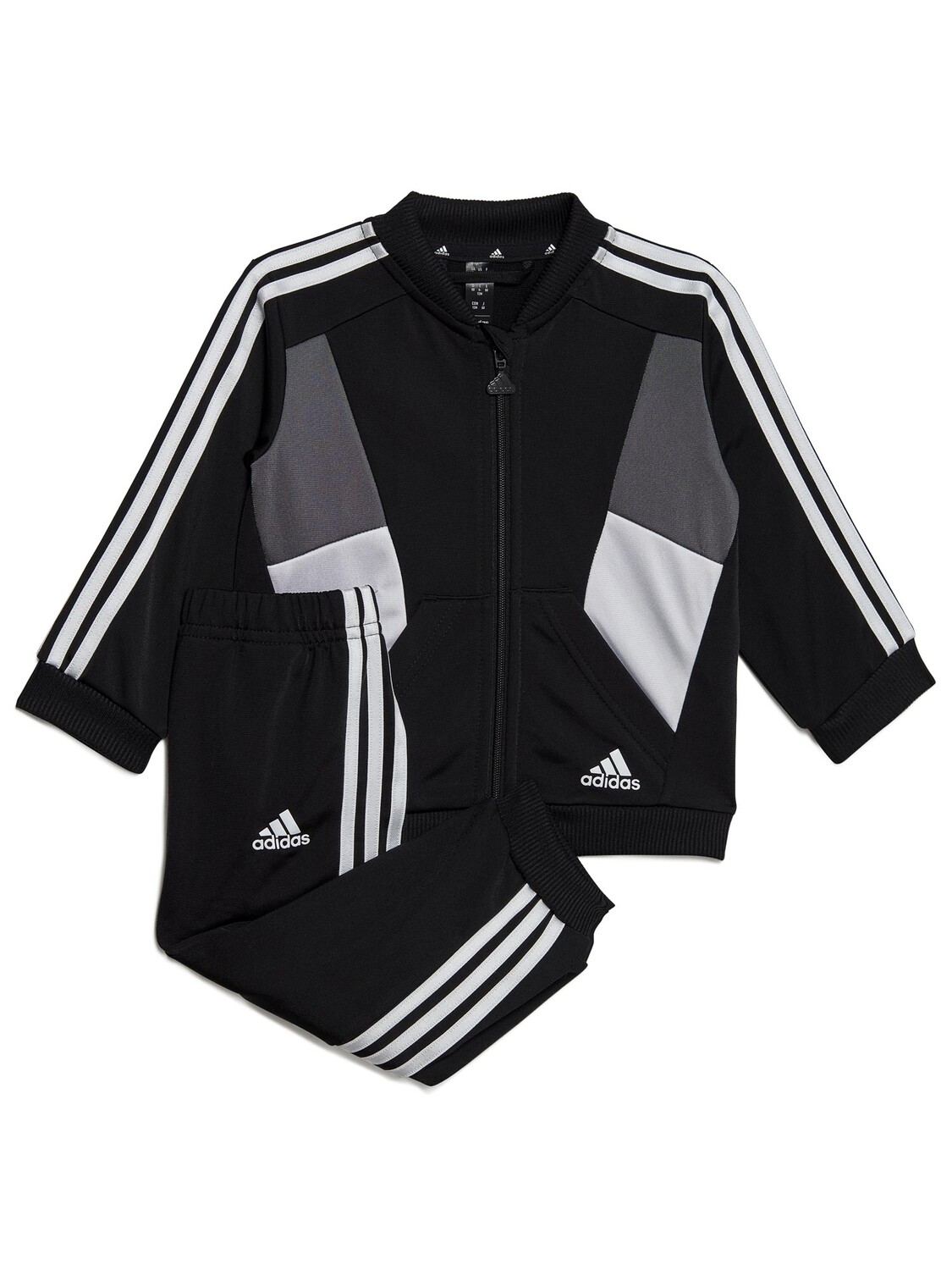 

Спортивный костюм Adidas Sportswear Colorblock Shiny, черный