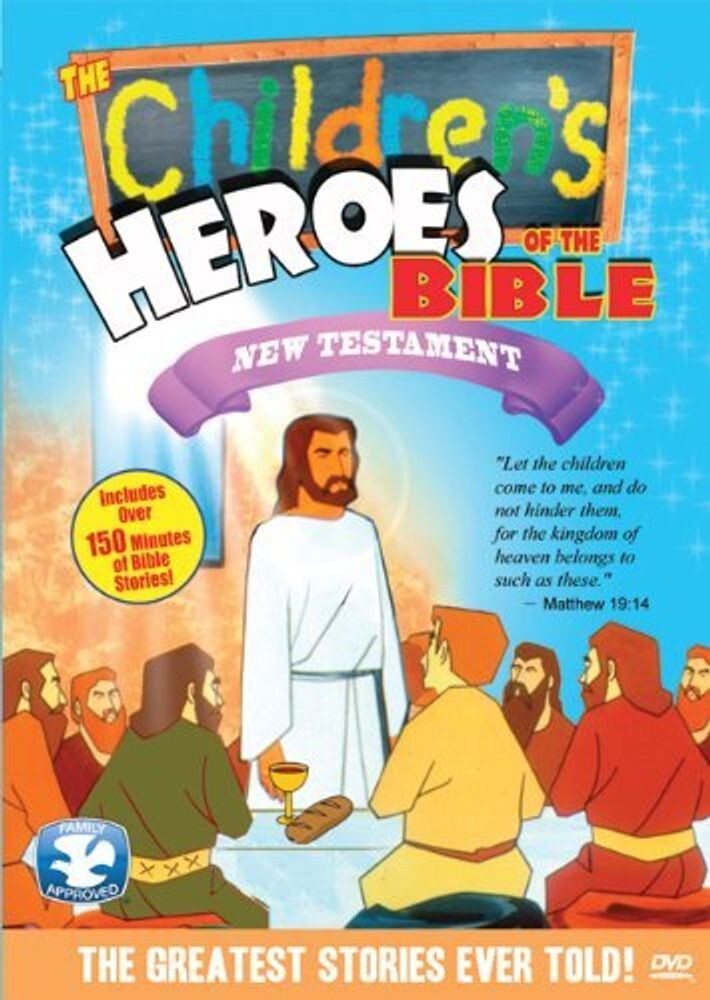 

Диск DVD Children's Heroes Of The Bible: New Testament