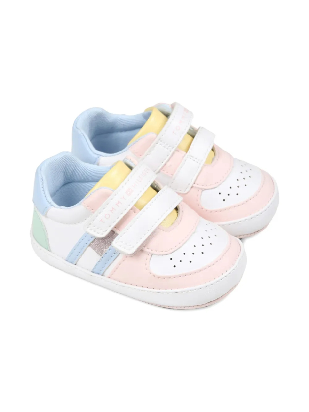 

Кроссовки Tommy Hilfiger Junior с ремешком на липучке, белый