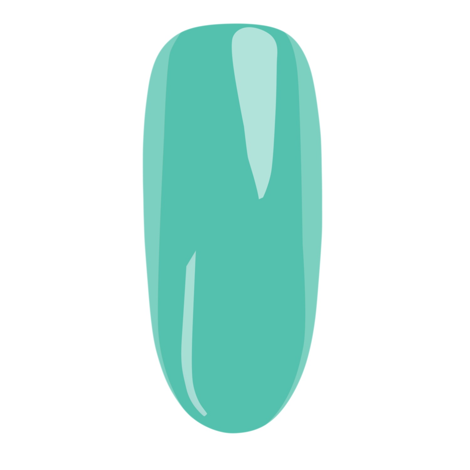 Лак для ногтей gel polish Neonail, aqua siren, объем 7.2 мл — фото 2