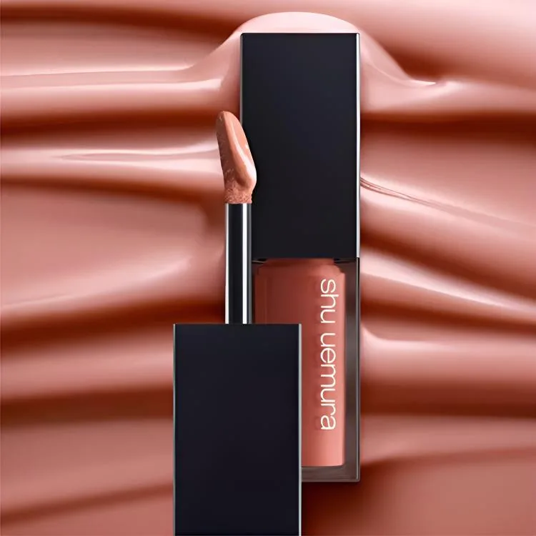 Shu Uemura Блеск для губ шелковистый оттенок нюд питательный стойкий 5,6 г подарок на день рождения, #RD146 — фото 3