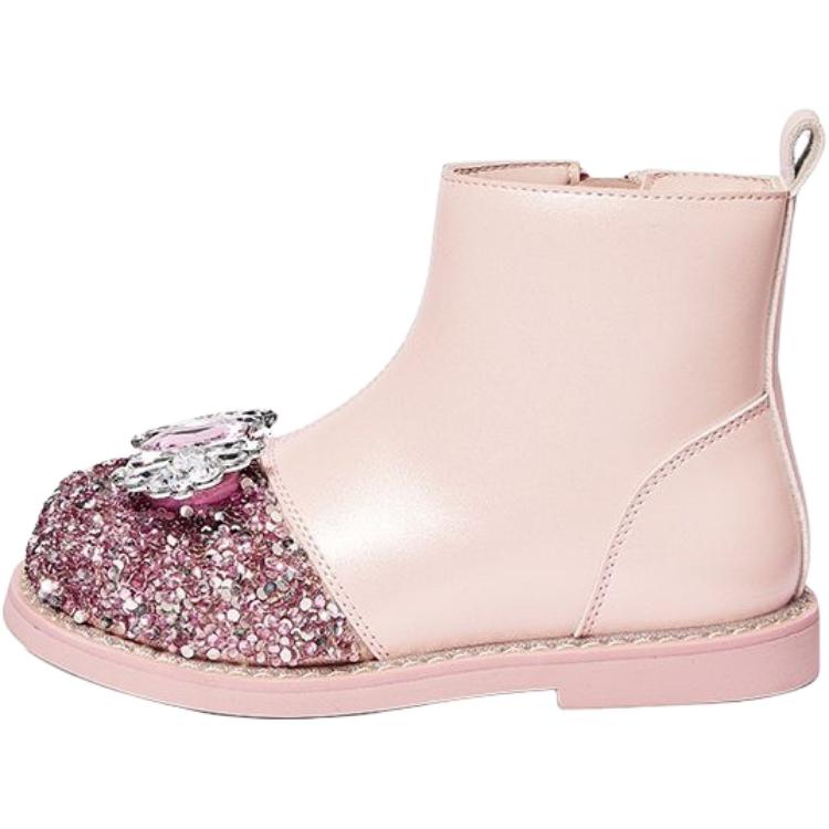 

Детские утепленные ботинки для дошкольников Snoffy, princess розовый