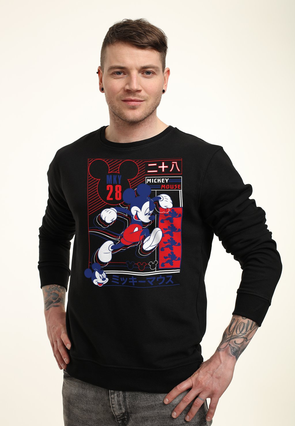 

Толстовка MICKEY CLASSIC SPORTY TECHNICAL MICKEY Disney, черный