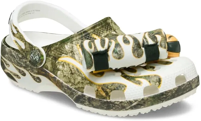 Кроксы Unisex Nascar Classic Clogs Wooden Shoes Crocs, Realtree Camo