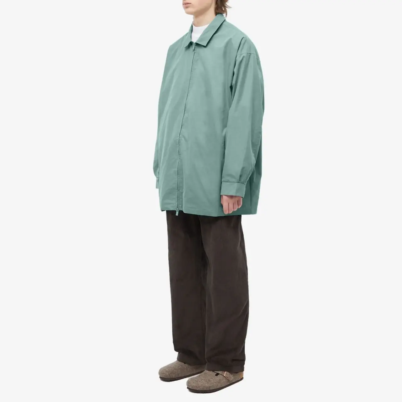 Куртка с аппликацией Barn Logo Fear Of God Essentials, цвет Haze Blue — фото 2