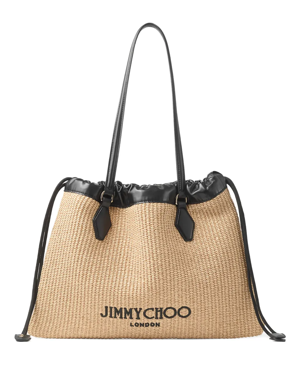 

Сумка-тоут с кулиской JIMMY CHOO, нейтральный