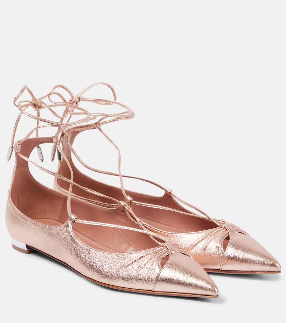 Кожаные балетки Gabi Aquazzura, Petal