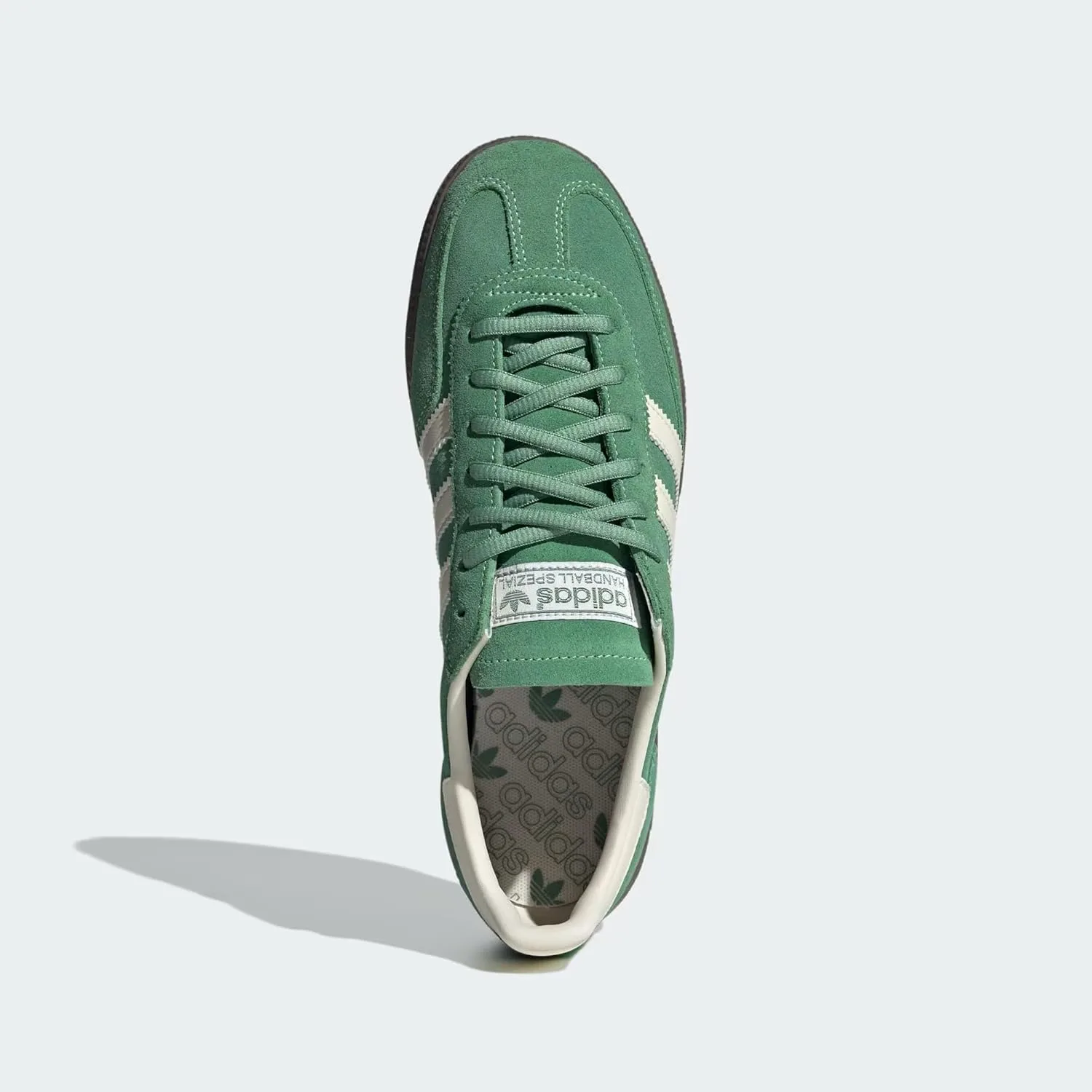 Мужские кроссовки Adidas с низким вырезом, зеленый/кремовый — фото 4