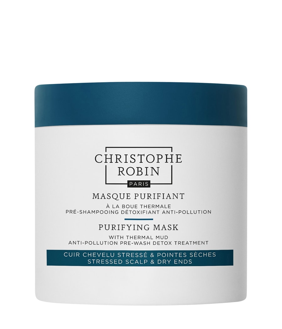 

Маска для волос Christophe Robin Purifying Detox Mask with thermal mud, 250 ml
