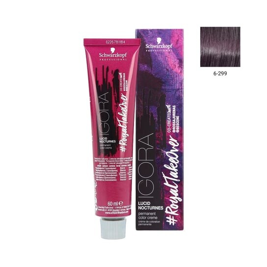 

Краска для волос (6-299), 60 мл Schwarzkopf Professional, Igora Royal Take Over Disheveled Nudes
