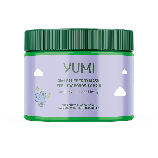 

Маска для волос с черникой 3 в 1 Yumi, 300 мл