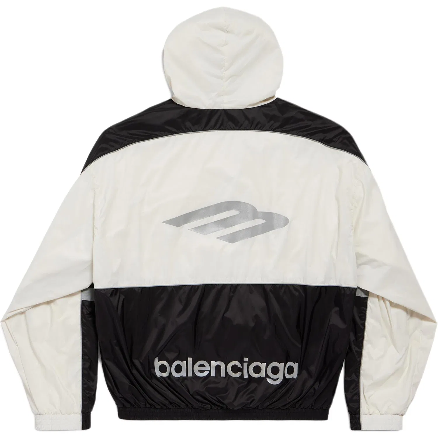 Толстовка 3B Sports Icon Ski Tracksuit Balenciaga, Chalk White and Black — фото 3