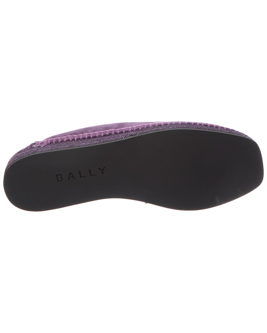 Балли Колби Замшевые эспадрильи Bally, фиолетовый — фото 4