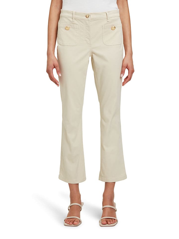 

Тканевые брюки Betty Barclay, кремовый