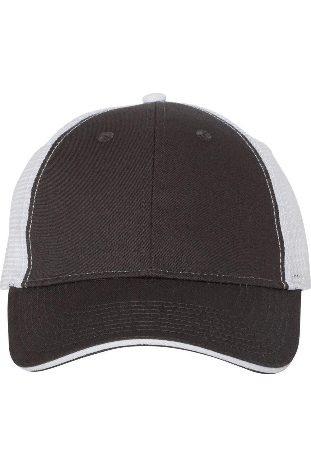 

Кепка дальнобойщика Valucap Sandwich, цвет charcoal/ white