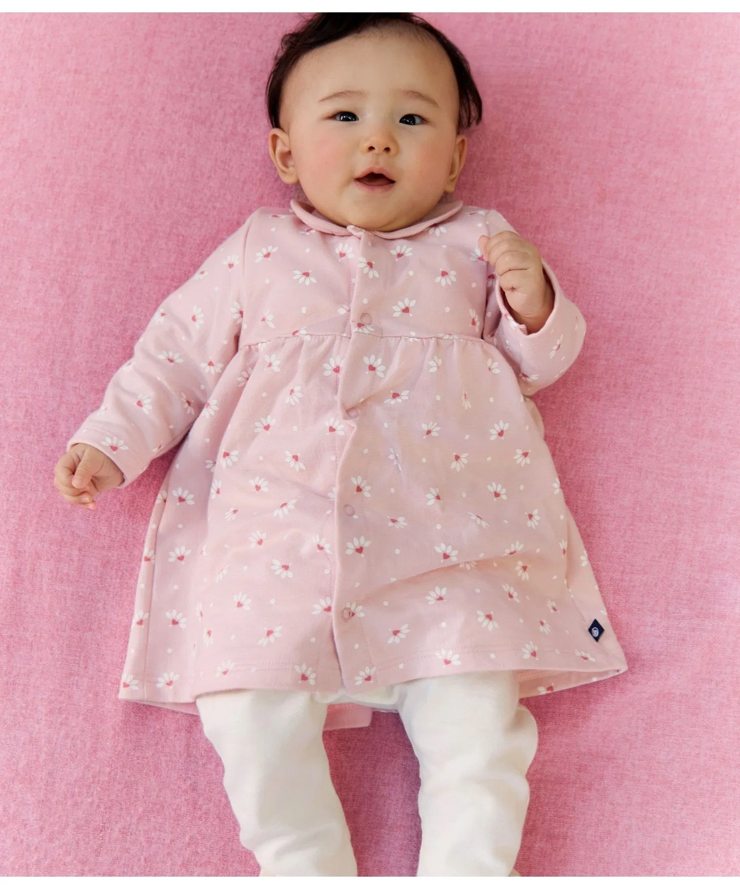 Детский комплект PETIT BATEAU: платье и леггинсы