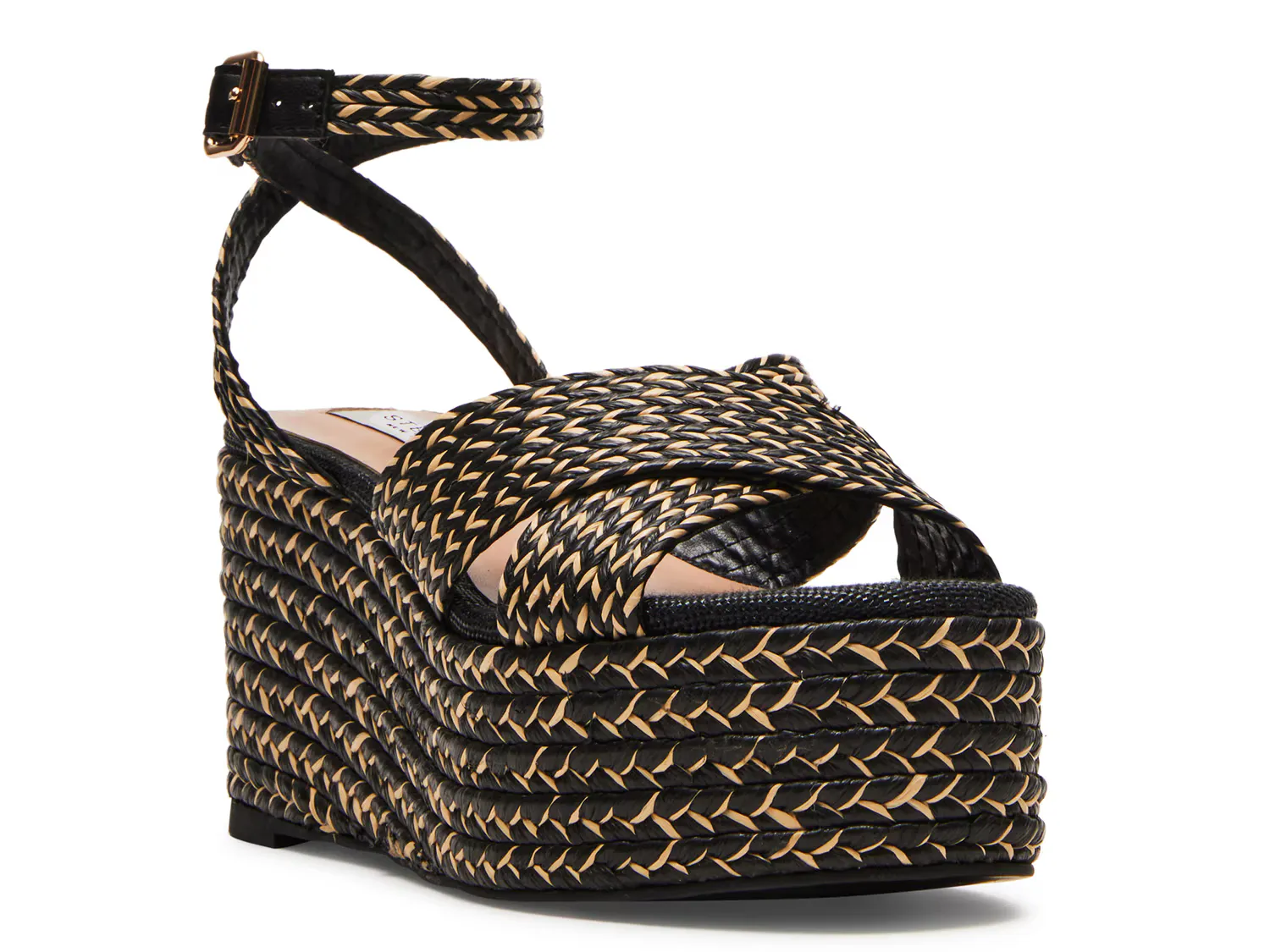 

Сандалии Randal Platform Sandal Steven New York, черный/мультиколор