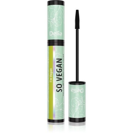

Delia Cosmetics So Vegan тушь для объема и удлинения - Черный, 11 мл