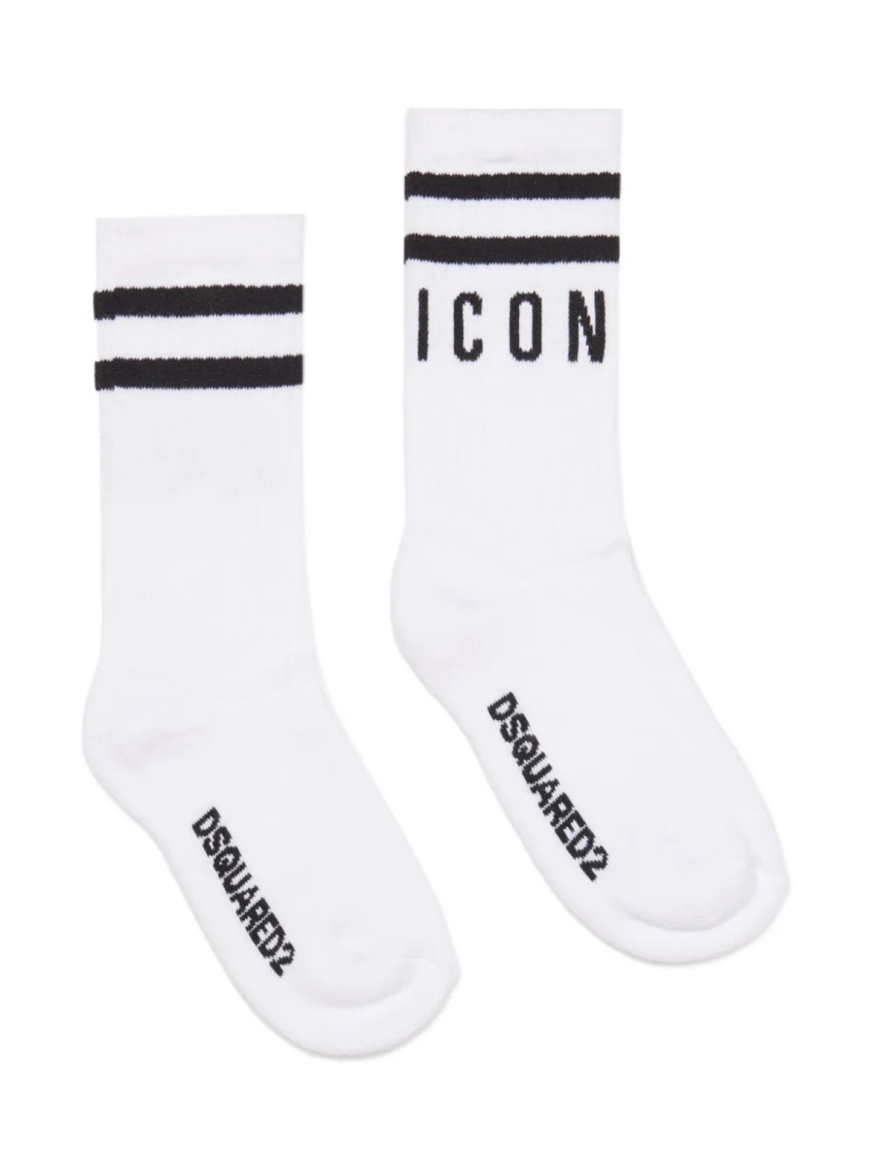 

DSQUARED2 KIDS носки с логотипом, белый