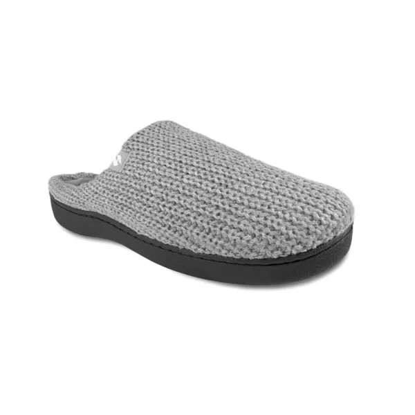 

Мужские тапочки из термоткани с потертостями Heat Holders, серый