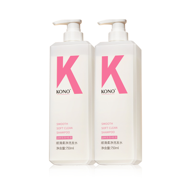 

Классический шампунь для ухода за волосами, контроль жирности, лечение перхоти, мыльный аромат, 500мл+500мл KONO