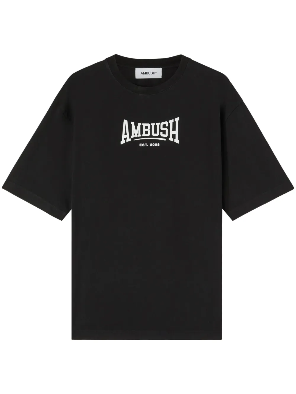 

Футболка из органического хлопка с логотипом AMBUSH, черный