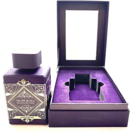 Унисекс Bade'E Al Oud Amethyst Парфюмированная вода-спрей 3,38 унции Ароматы, Lattafa — фото 3