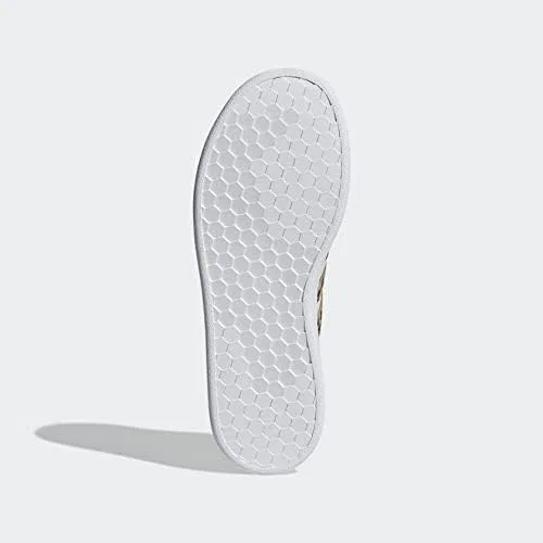 Кроссовки для мальчиков adidas, цвет White/White/White/Champagne Metallic — фото 4