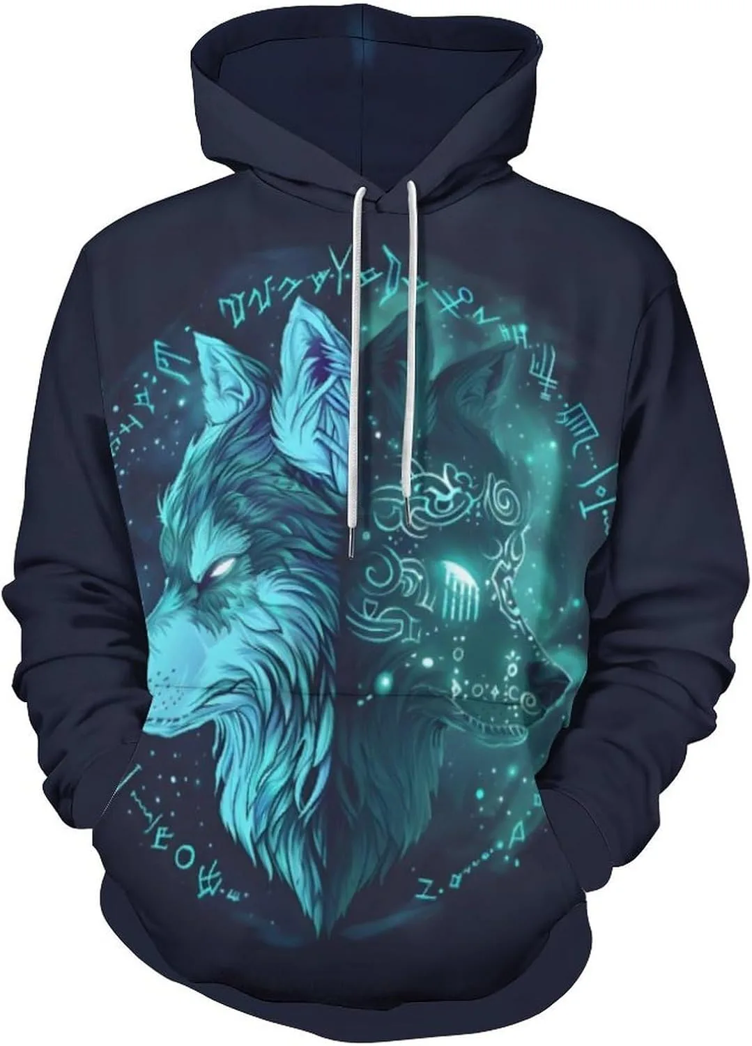 

Мужская толстовка с капюшоном и 3D принтом HaniLav