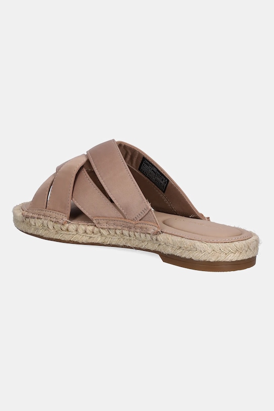 Сатиновые эспадрильи-мюли SATIN ESPADRILLE MULE Tommy Hilfiger, бежевый — фото 3