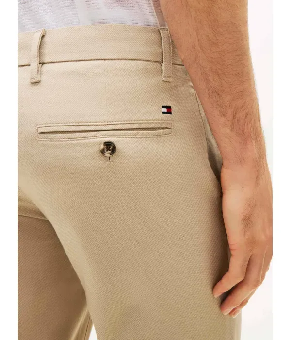 Брюки чинос Bleecker slim fit Tommy Hilfiger, бежевый — фото 4