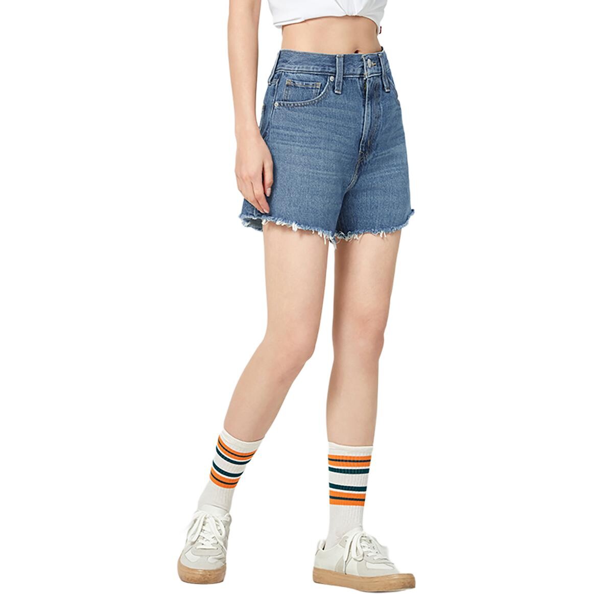 Женские джинсовые шорты Levi's levi’s, цвет Blue — фото 3