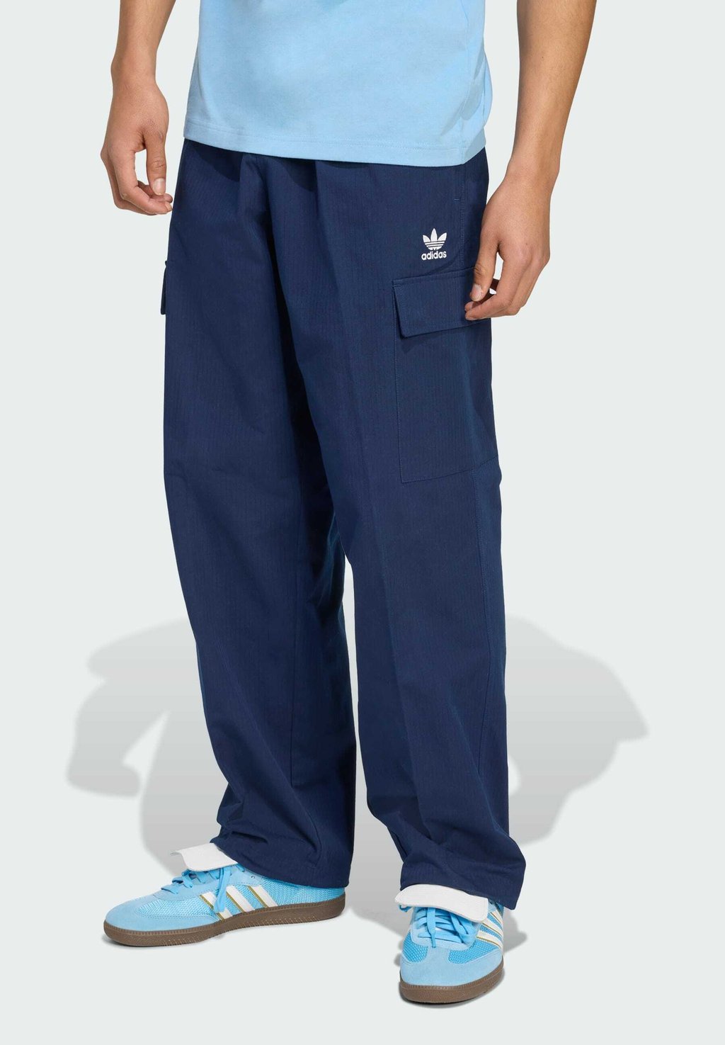 

Брюки карго TREFOIL ESSENTIALS Adidas Originals, синий