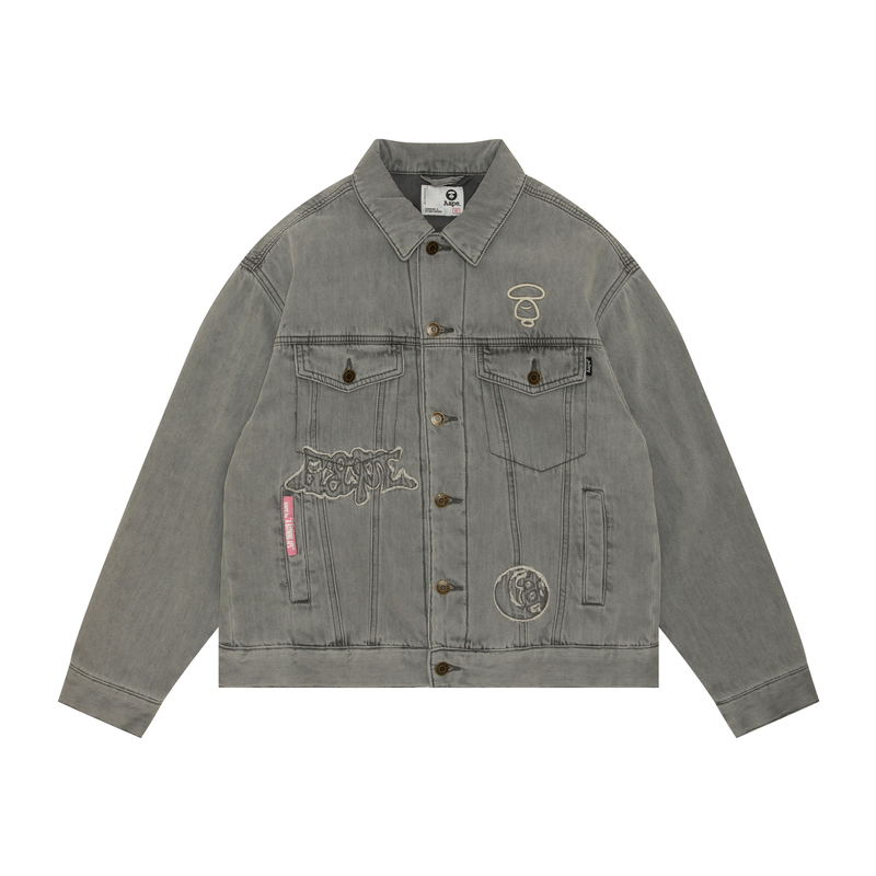 

Aape Джинсовая куртка женская серая GYL, Gray GYL