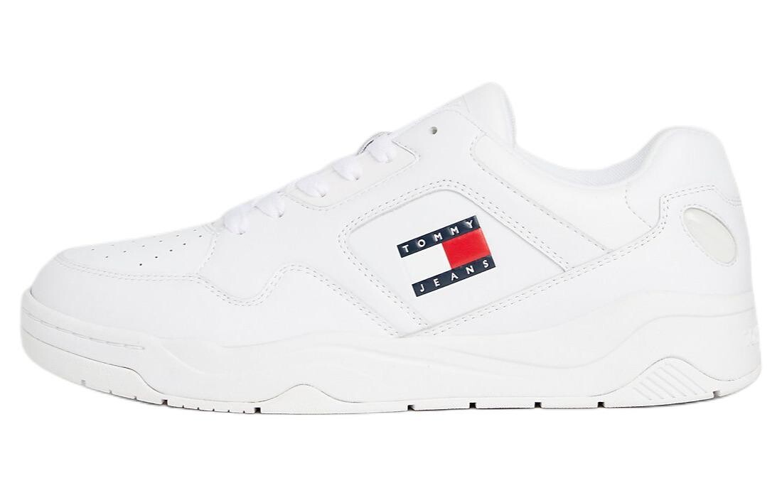 

Кроссовки Tommy Hilfiger Skateboarding Shoes Men Low-top White, белый