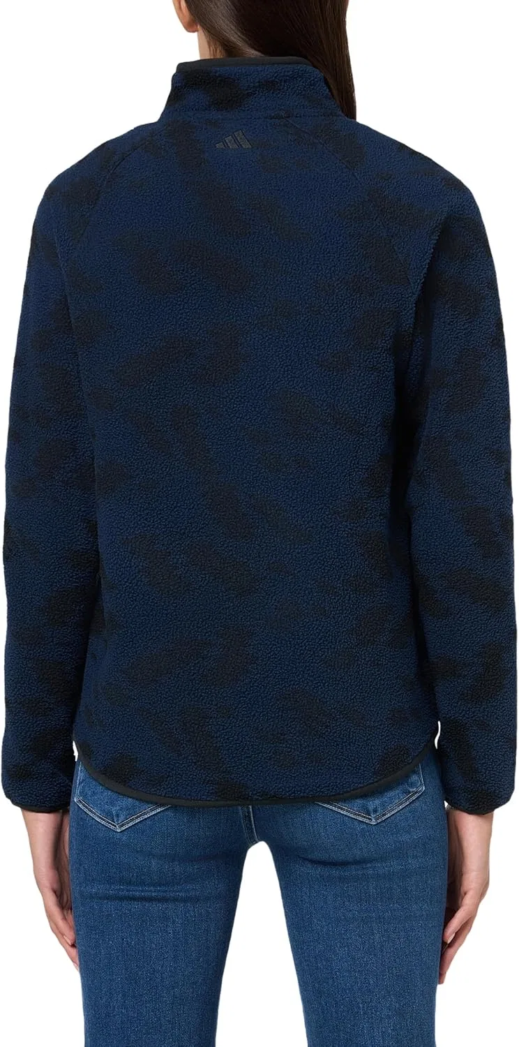 Флисовая куртка adidas Ultimate365, женская, цвет Collegiate Navy — фото 2