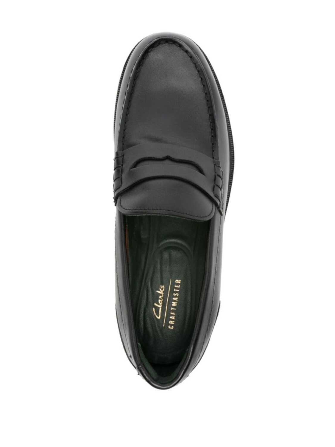 Clarks Originals мокасины Craft James, черный — фото 4