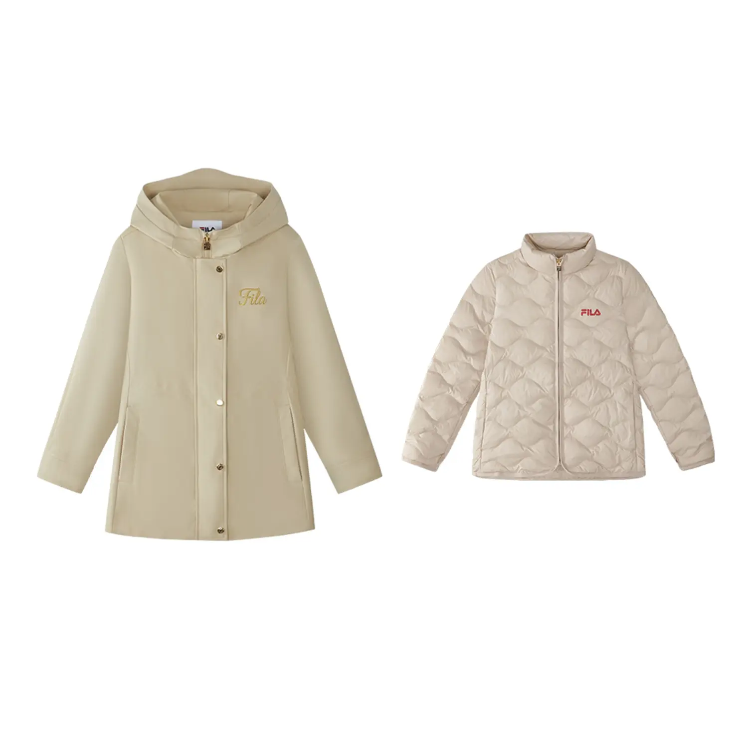 

Куртка FW25 2 Piece Set Kids' FILA KIDS, medium хаки