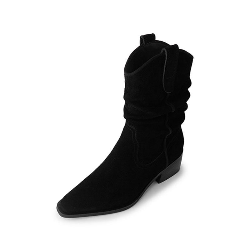 Echo&yolo Черные женские ботинки на шнуровке с подкладкой из флиса, цвет Black Fleece-Lined
