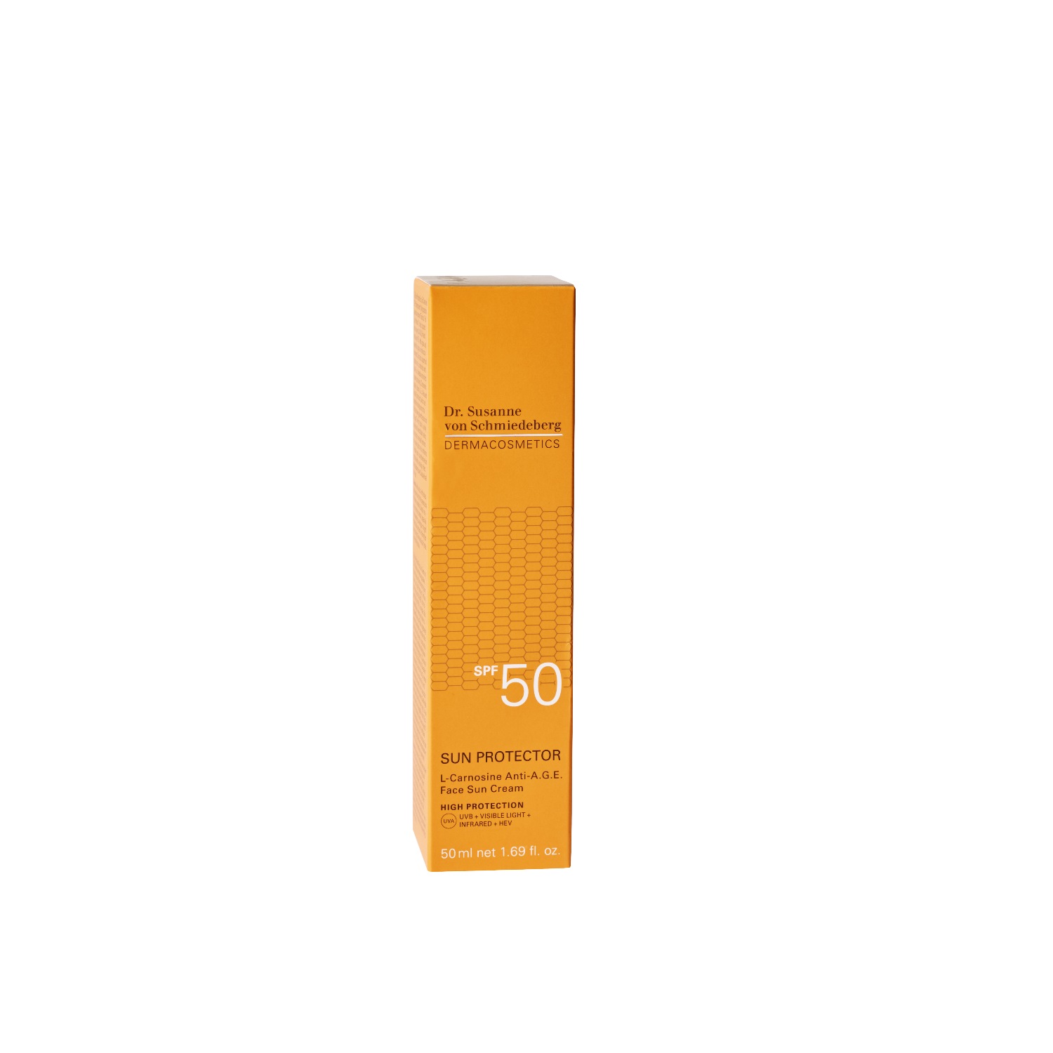 Солнцезащитный крем l-carnosine spf 50 Dr Susanne Von Schmiedeberg, объем 50 мл — фото 3