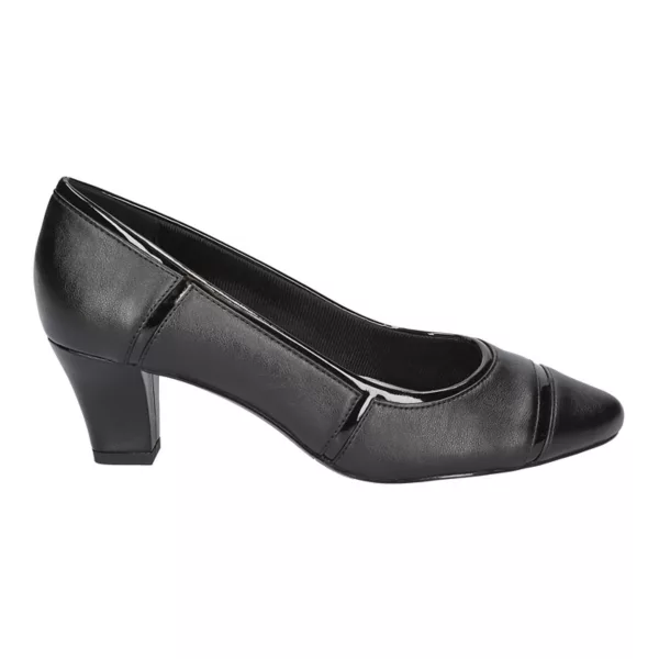 Женские туфли-лодочки Datia Easy Street, цвет silver satin — фото 2