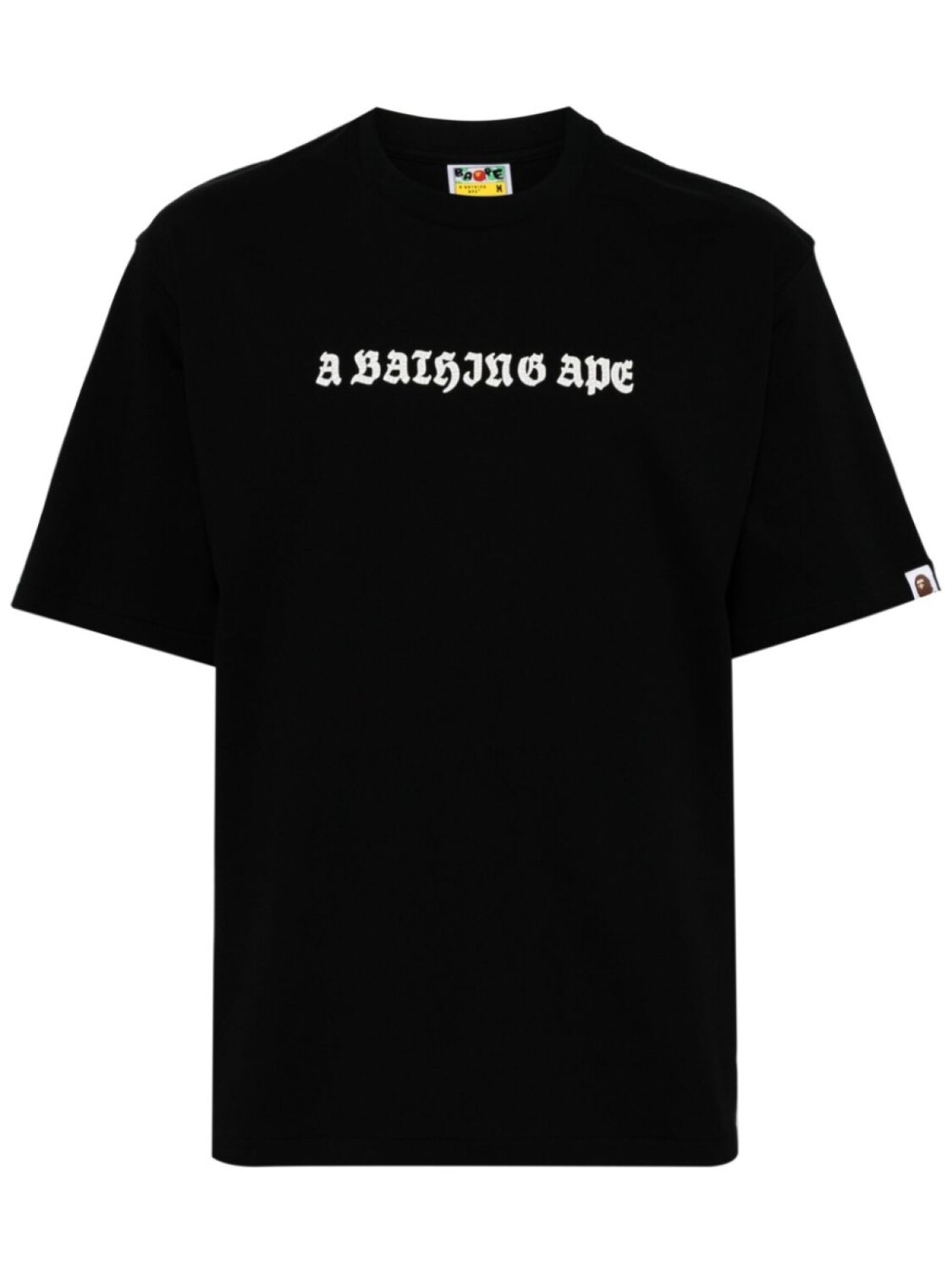 

A BATHING APE футболка с логотипом, черный