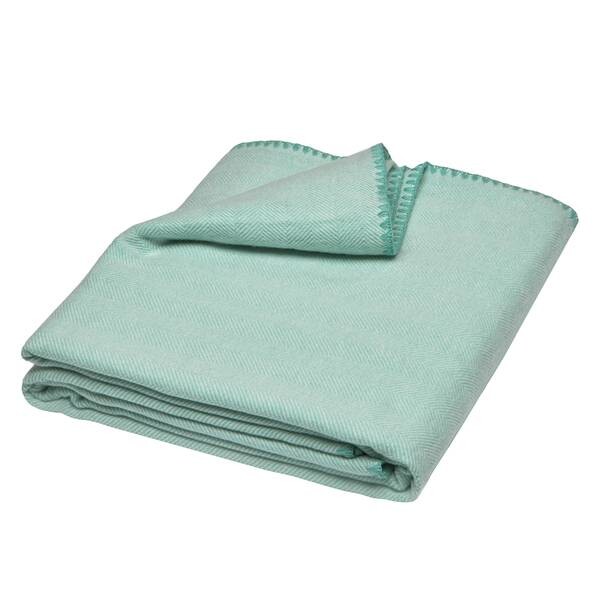 

Плед Aranda Winter Herringbone, 220 см цвет mintgrün