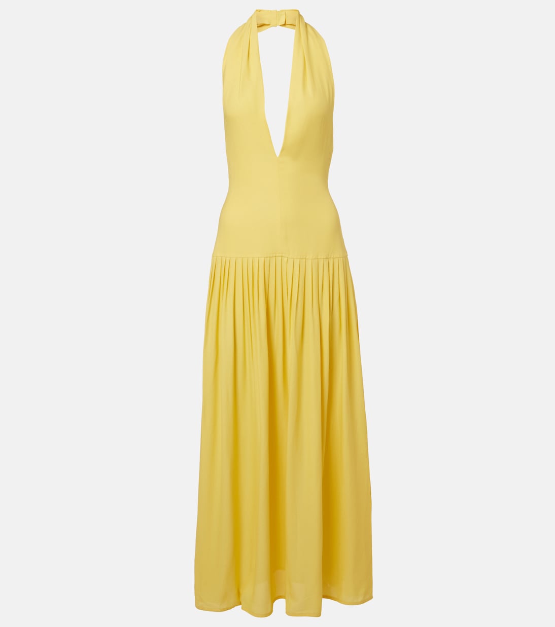 

Тала платье макси из жоржета с бретелями Proenza Schouler, Lemon